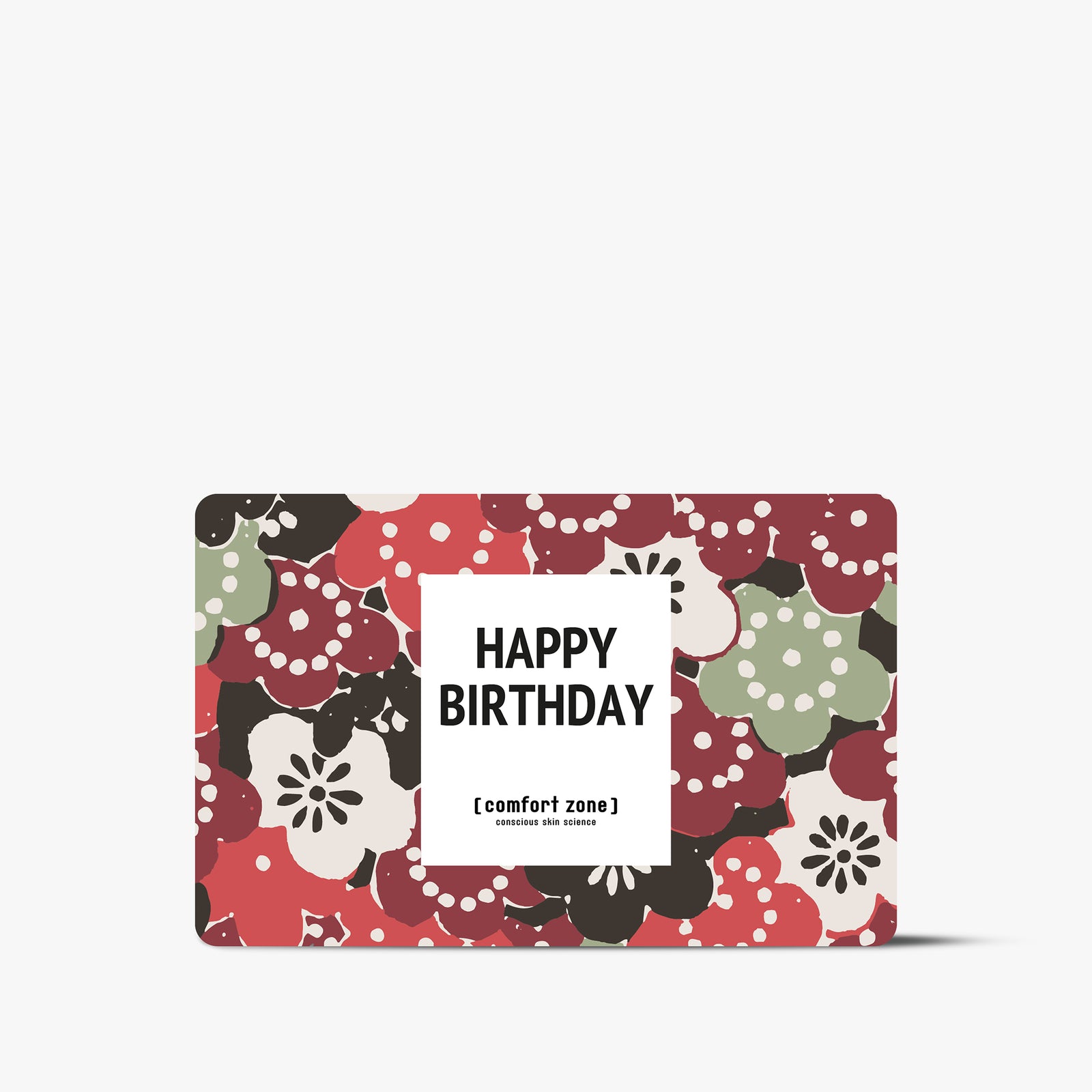 Comfort Zone: gift_card BIRTHDAY E-GIFT CARD <span>Digitaler Geschenkgutschein für die Feiertage. Du möchtest eine strahlende Haut verschenken, weißt aber nicht, welches Produkt du wählen sollst? Mit einem Geschenkgutschein für Hautpflege kannst du sicher sein, dass du ein Geschenk gibst, das dich nie enttäuschen wird! Unsere E-Gift Card ist die perfekte Geschenkidee selbst für die schwierigste Person, für die man einkaufen muss! Gib einfach den Wert ein und lass einen Freund oder ein Familienmitglied in den Genuss kommen, das richtige Produkt auszuwählen und sich um seinen Hauttyp zu kümmern.</span>-CARD