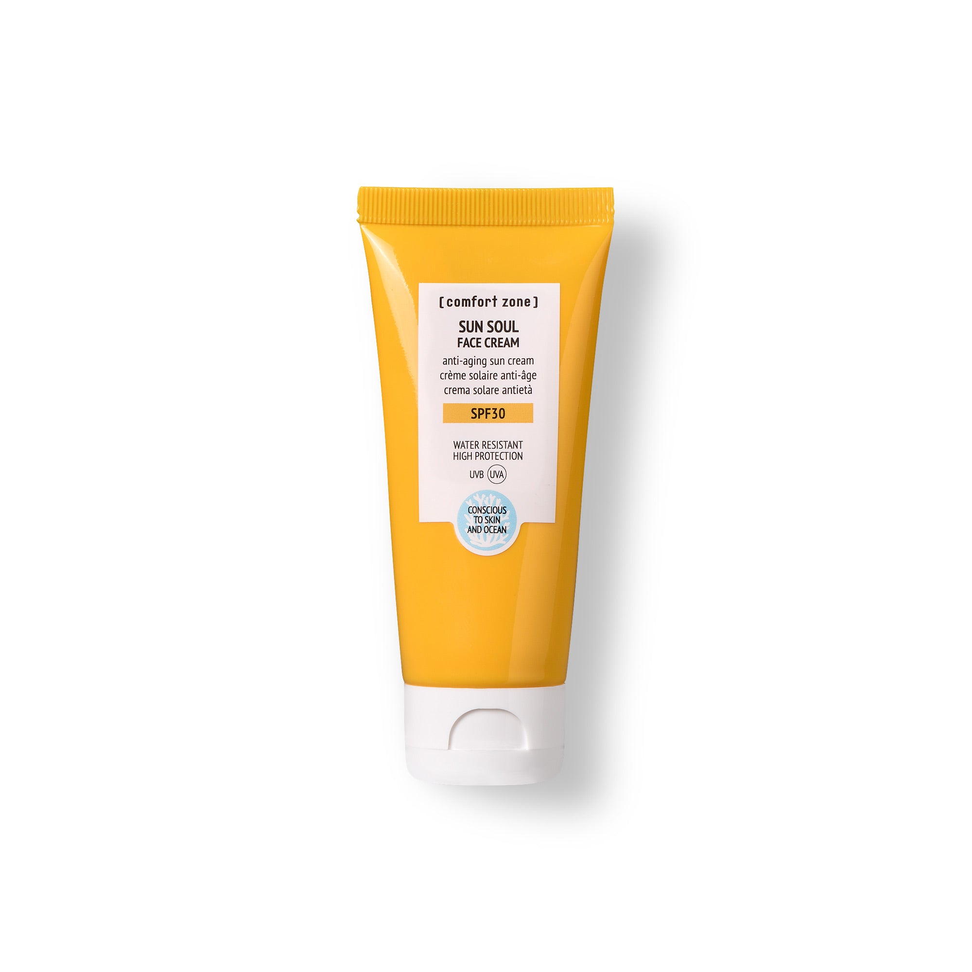 Comfort Zone: SUN SOUL FACE CREAM SPF30 Anti-Aging-Sonnencreme für das Gesicht mit hohem Schutz-

