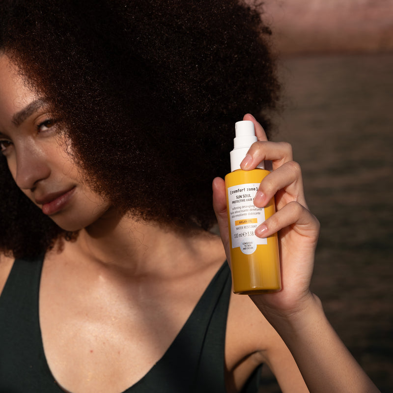: SUN SOUL PROTECTIVE HAIR OIL  Pflegendes Öl für leicht kämmbares Haar-pdp
