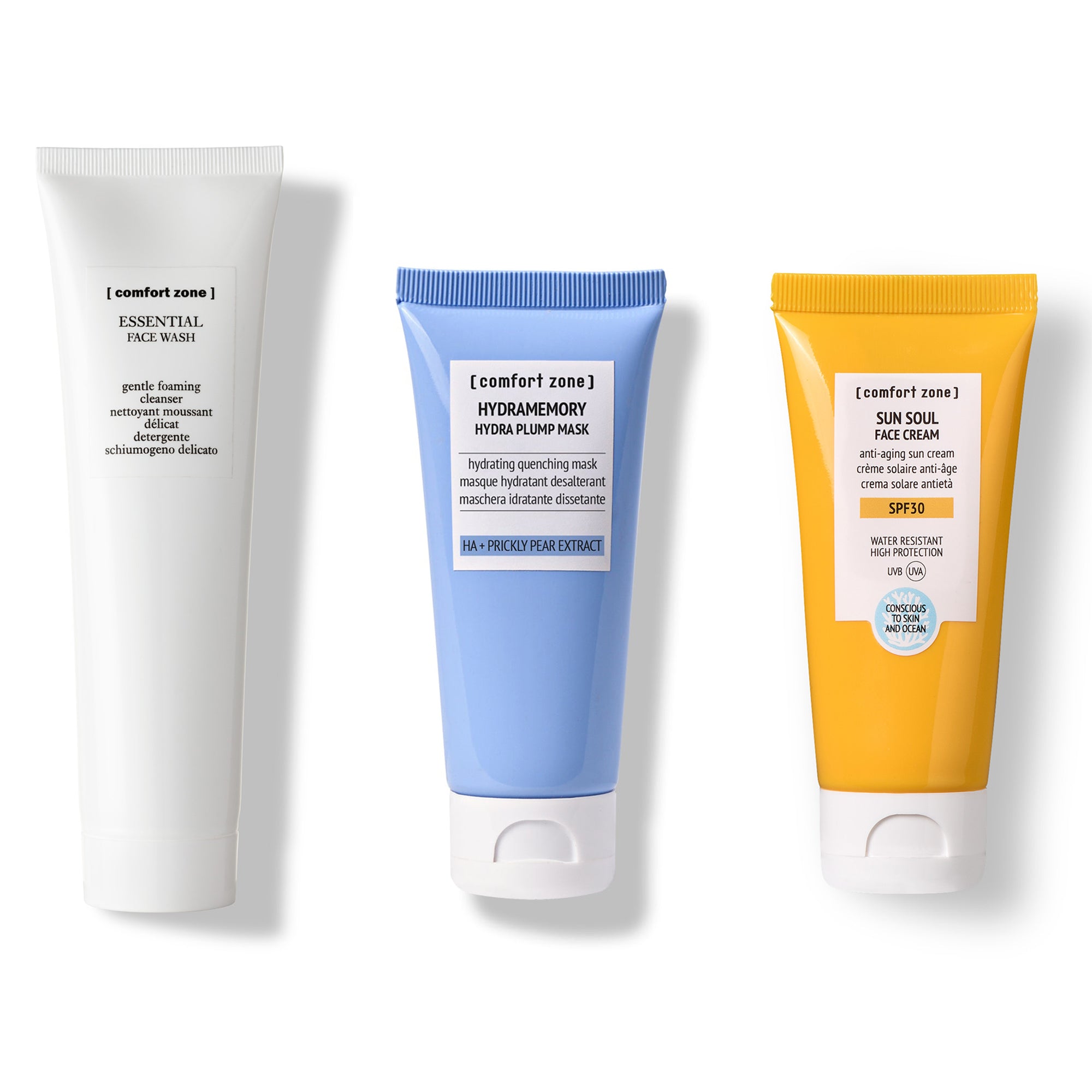 Comfort Zone: SET SUMMER FACE ROUTINE SET  Pflegeroutine und Schutz des Gesichts im Sommer -FaceSummerRoutine
