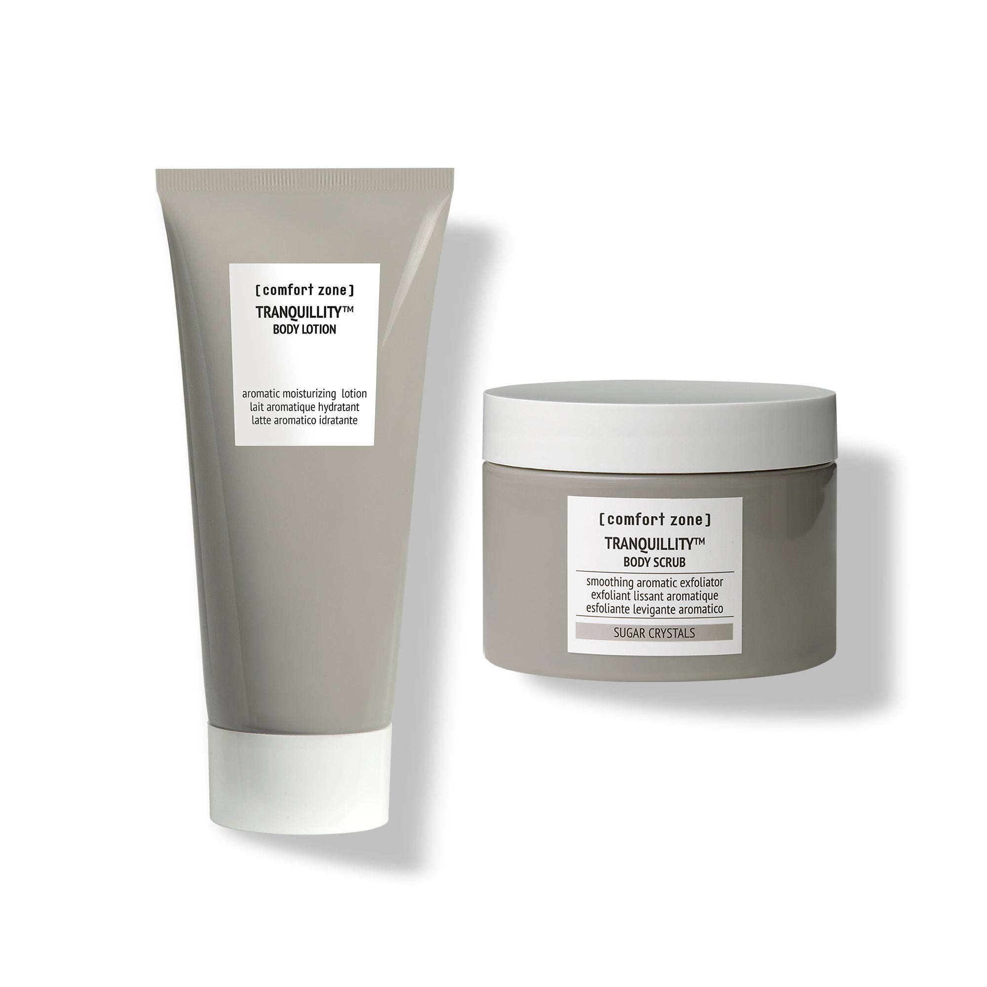 Comfort Zone: TRANQUILLITY&amp;#8482; SMOOTH &amp; NOURISH SET Körperpeeling und Körperlotion-Set.-0.jpg
