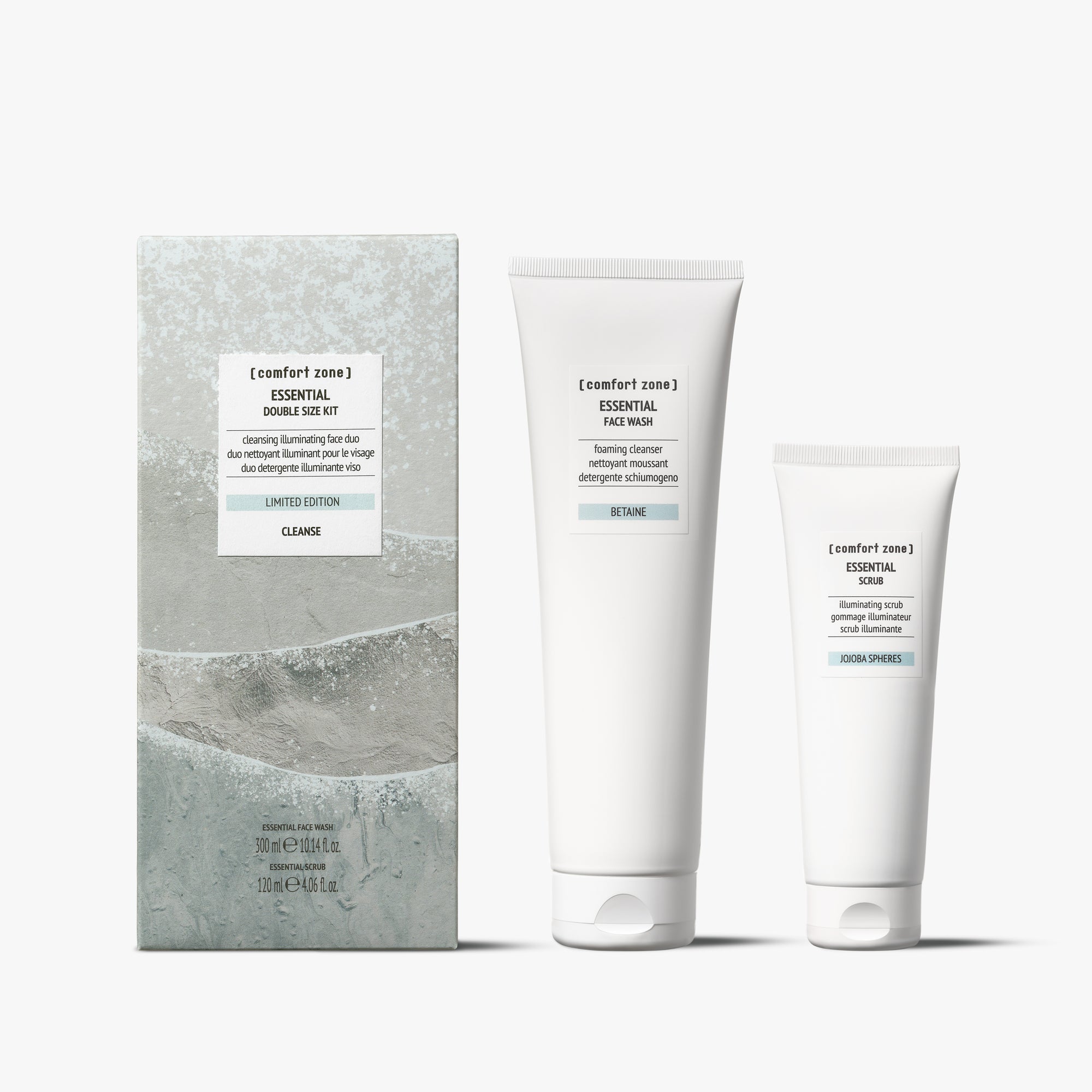 Comfort Zone: Kit Double Size Kit  Gesichtsreinigungs-Duo für mehr Strahlkraft -8004608522560
