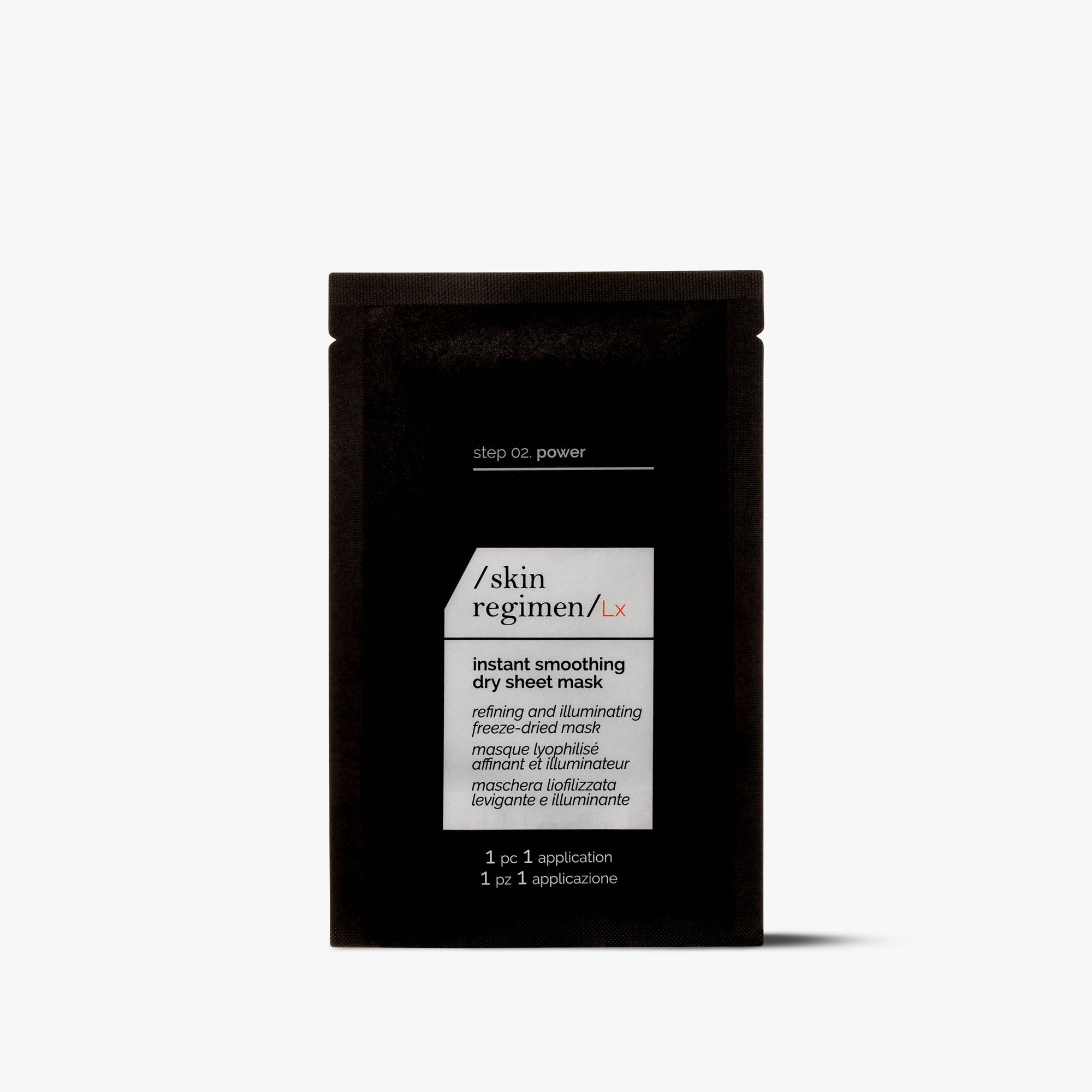 Comfort Zone: Skin Regimen Lx Instant Smoothing Dry Sheet Mask Verfeinernde und aufhellende gefriergetrocknete Maske-8004608528890
