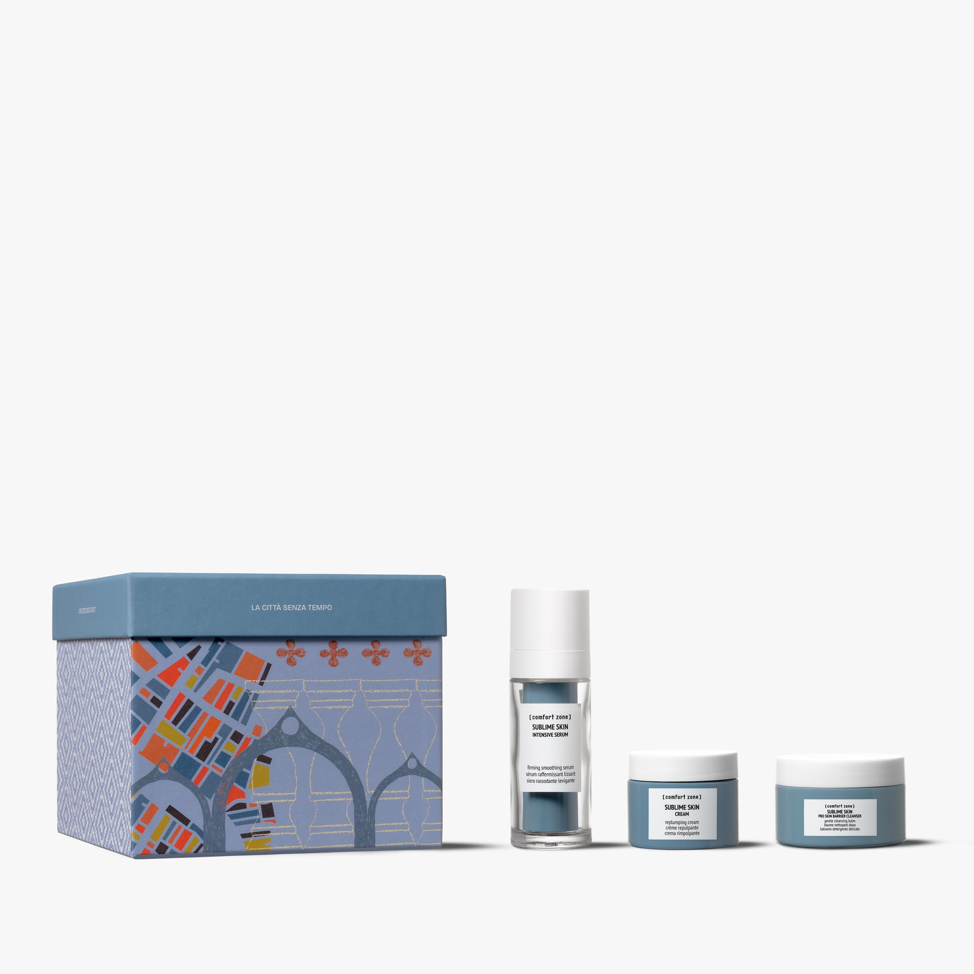 Comfort Zone: Kit The Timeless City Aufpolsterndes, straffendes Gesichtspflegeset-8004608529552
