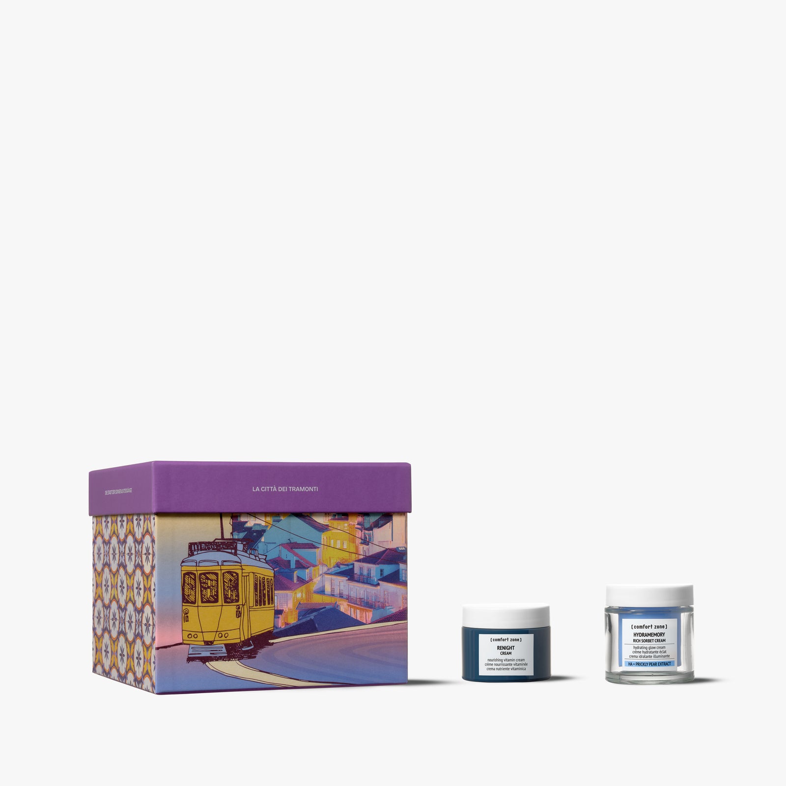 Comfort Zone: Kit The City Of Sunsets Nährendes Gesichtspflegeset für strahlende Haut-8004608529590
