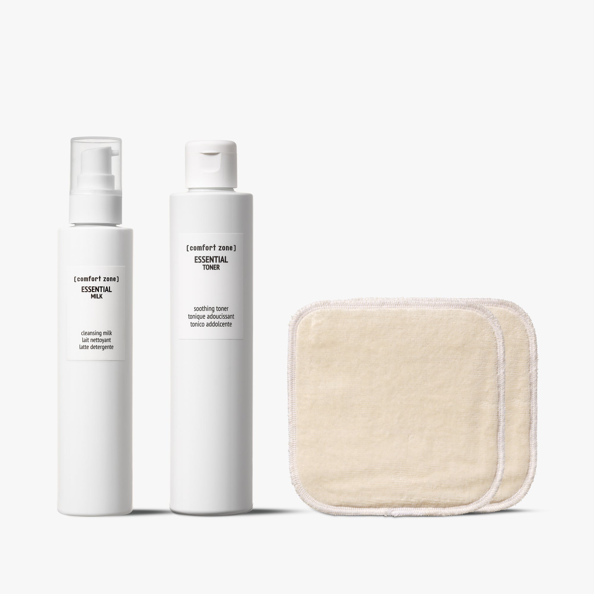 Comfort Zone: ESSENTIAL Deep Cleansing Kit  Praktisches Set für eine sanfte und gründliche Reinigung. -BDSCIT00018
