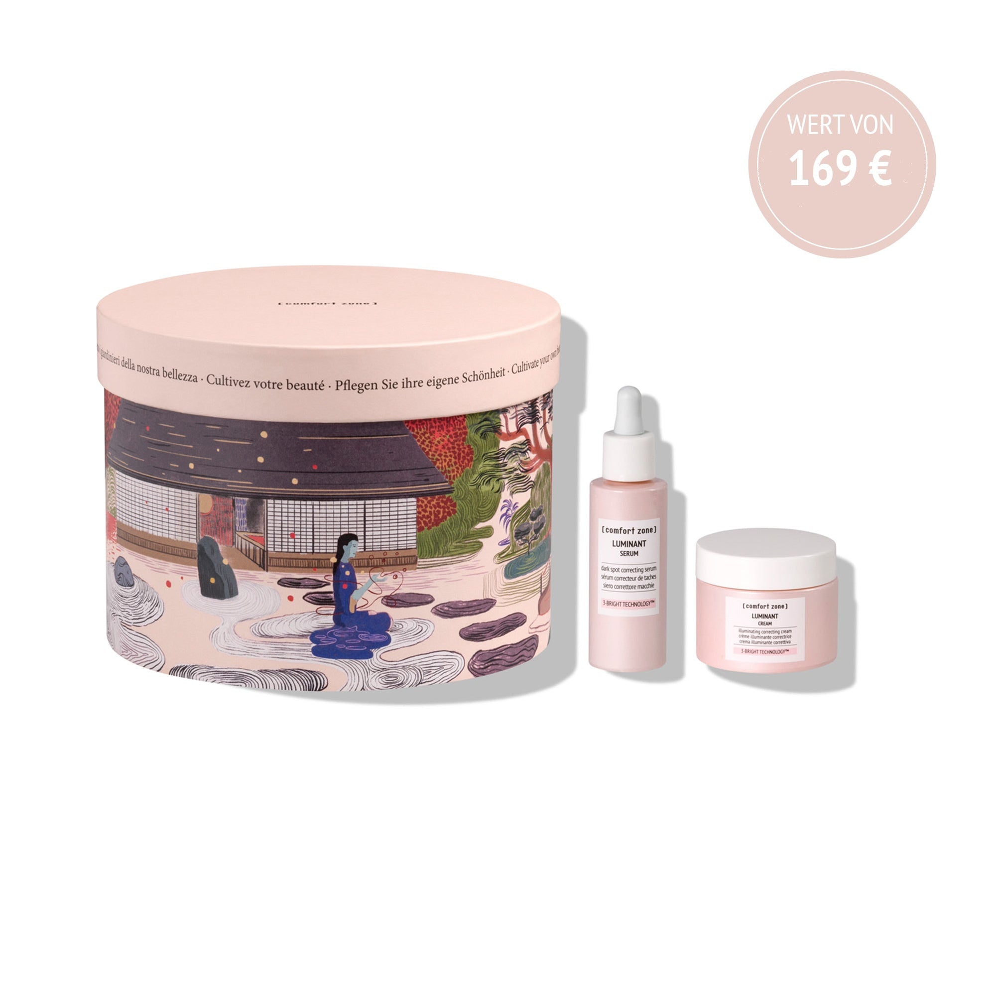 Comfort Zone: KIT ZEN GARDEN Aufhellendes korrigierendes Gesichtspflegeset-PDP
