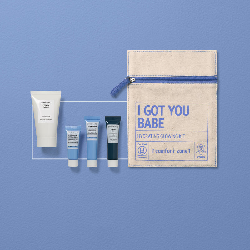 Comfort Zone: KIT I GOT YOU BABE KIT Feuchtigkeitsspendende und strahlende Pflegeroutine-1
