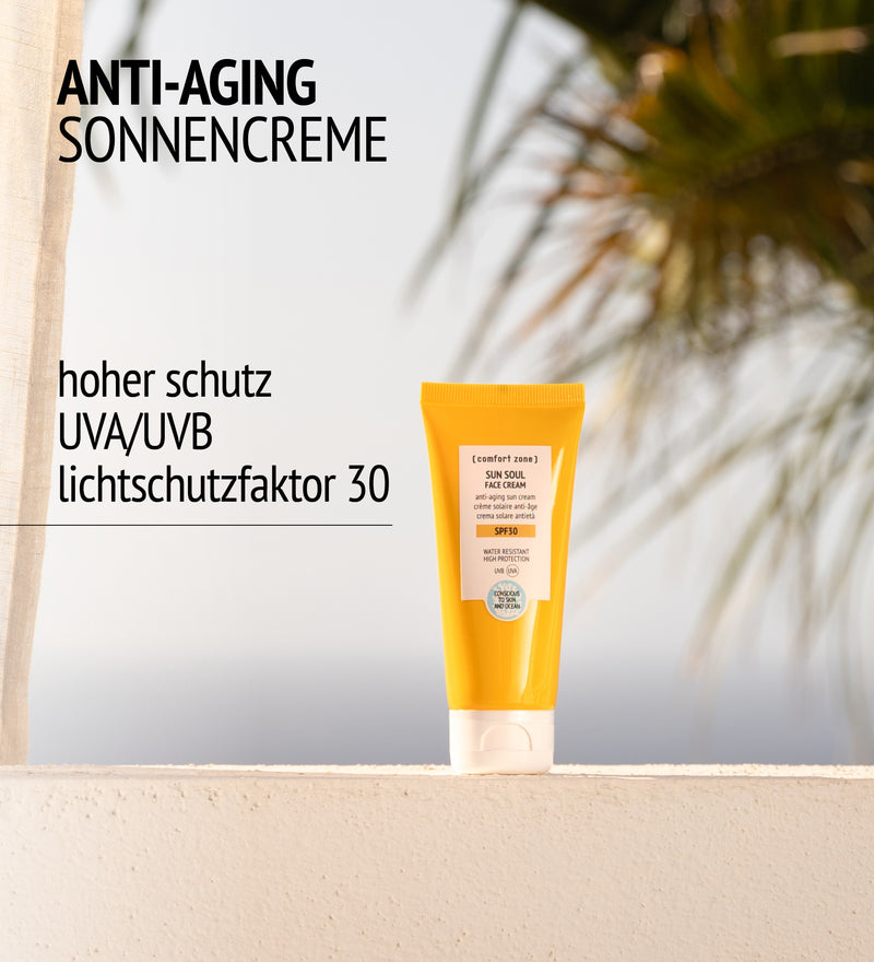 : SUN SOUL FACE CREAM SPF30 Anti-Aging-Sonnencreme für das Gesicht mit hohem Schutz-
