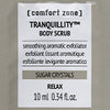 Comfort Zone: sachet BODY SCRUB  Glättendes aromatisches Peeling -Scrub
