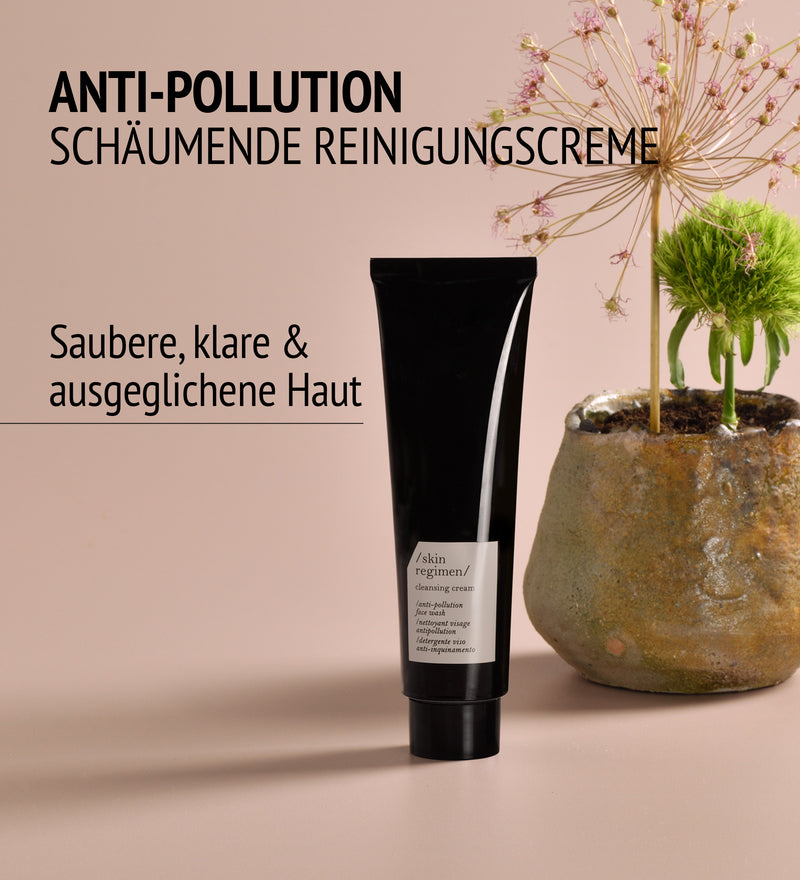 : SKIN REGIMEN CLEANSING CREAM Schäumende Anti-Pollution-Reinigungscreme für das Gesicht-